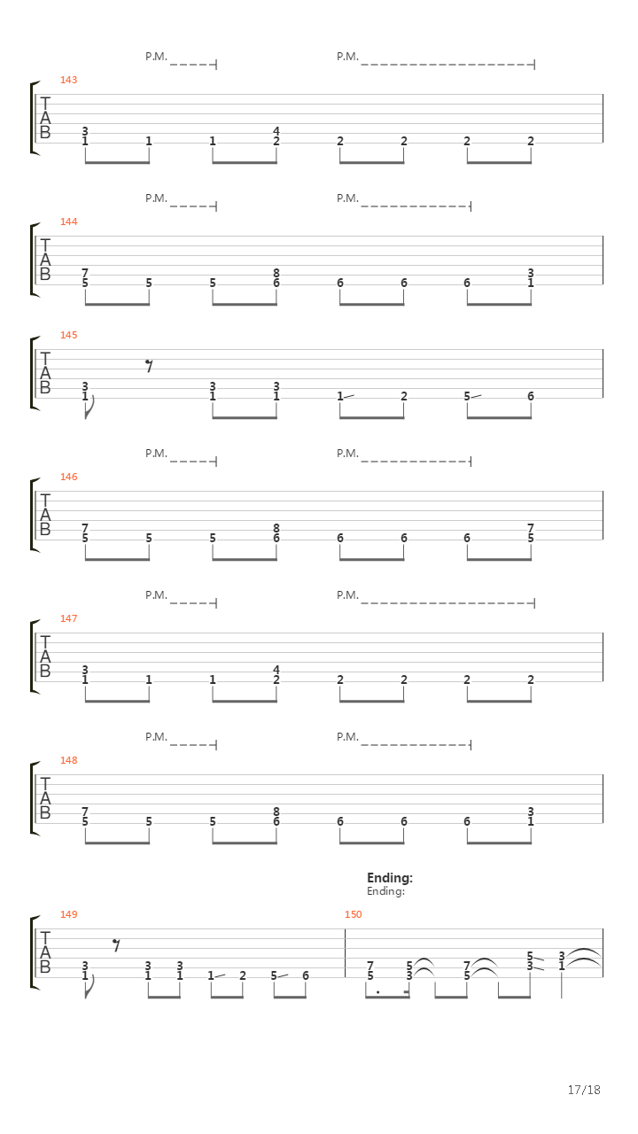 Hallways To Hell吉他谱