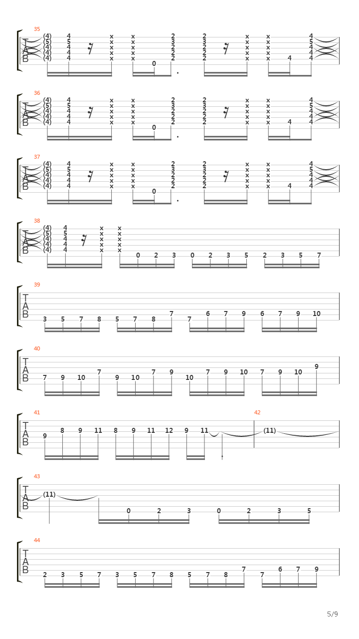 Improvisation吉他谱