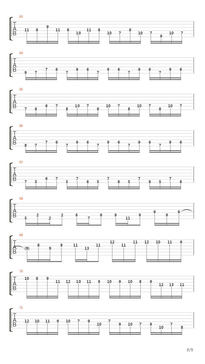 Improvisation吉他谱