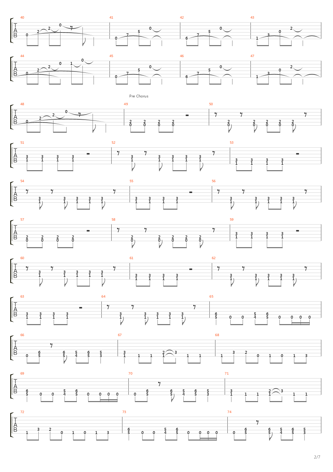 The Path And The Way吉他谱