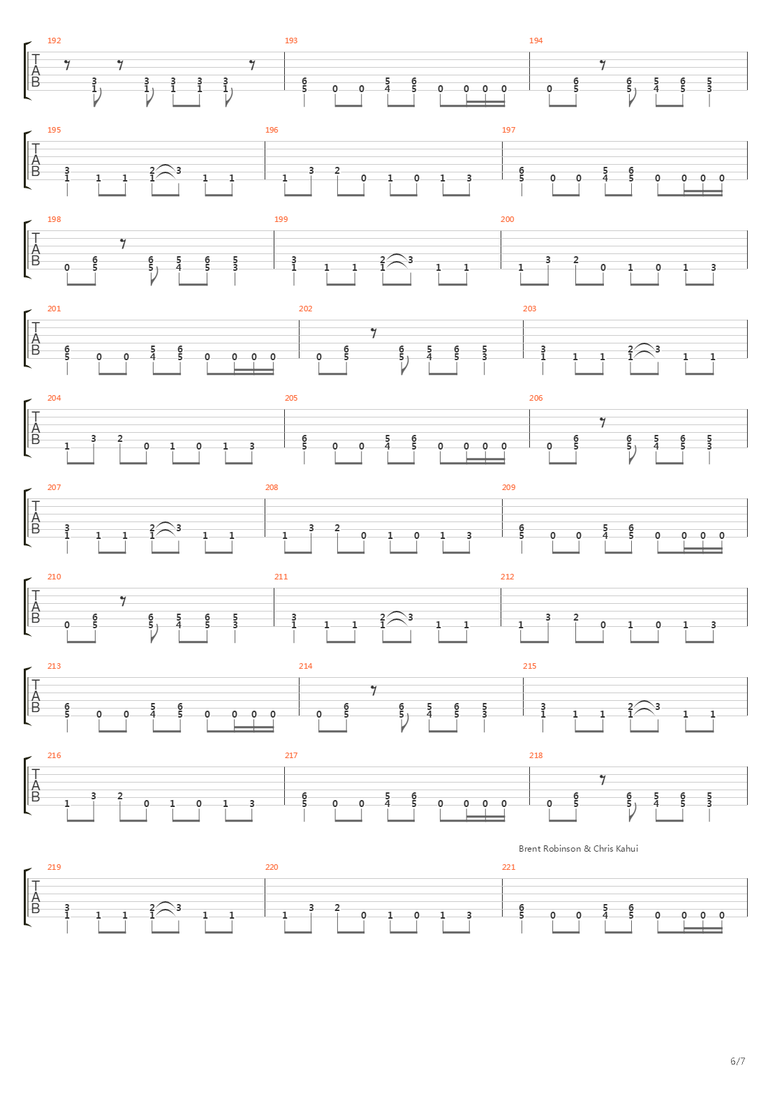 The Path And The Way吉他谱