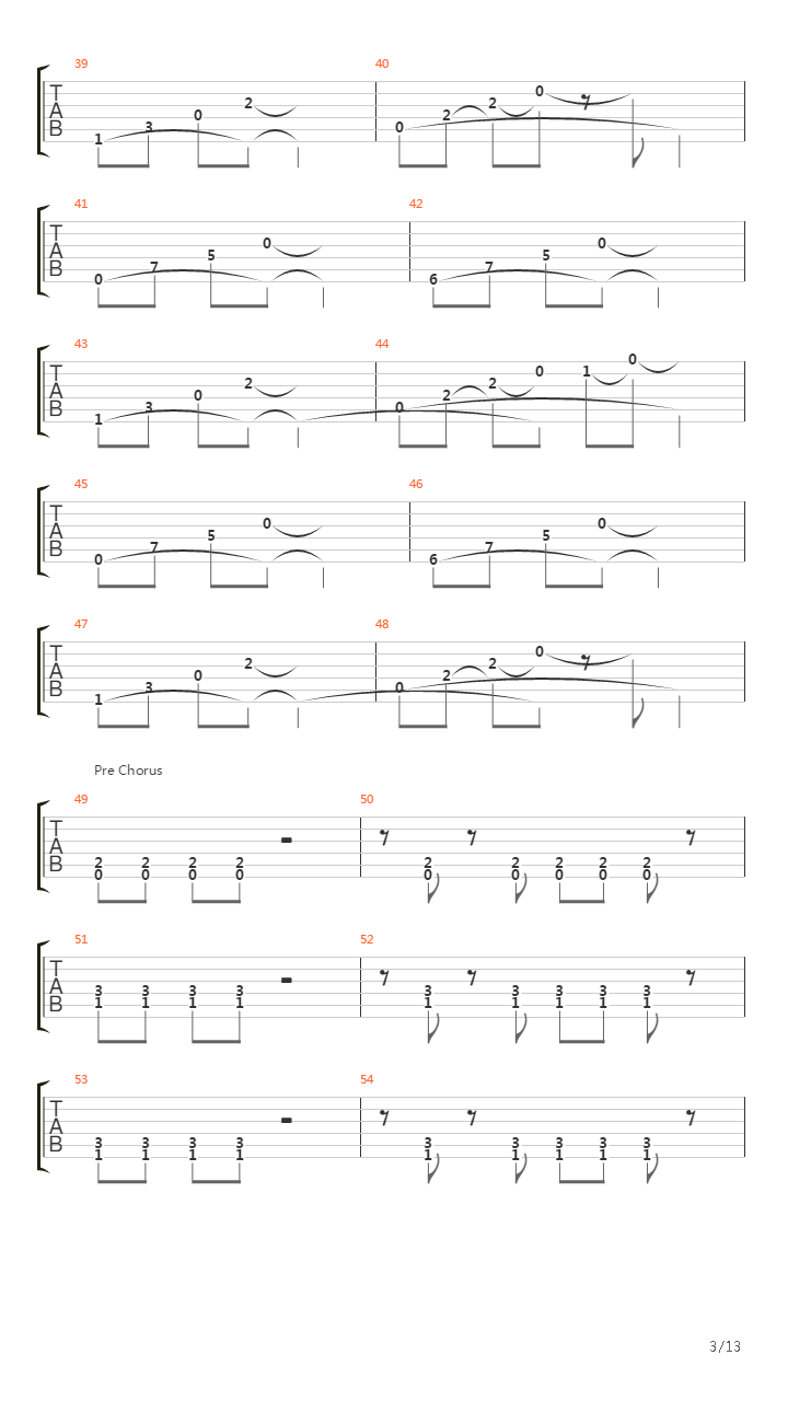 The Path And The Way吉他谱