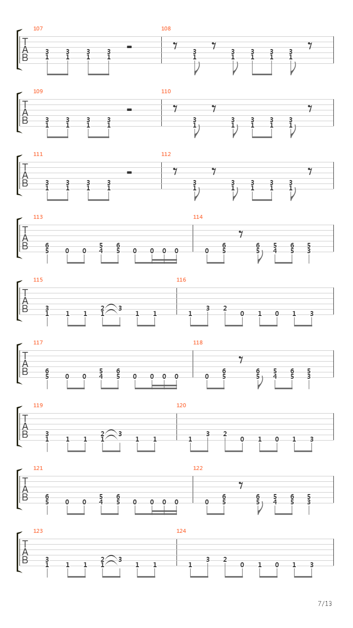 The Path And The Way吉他谱