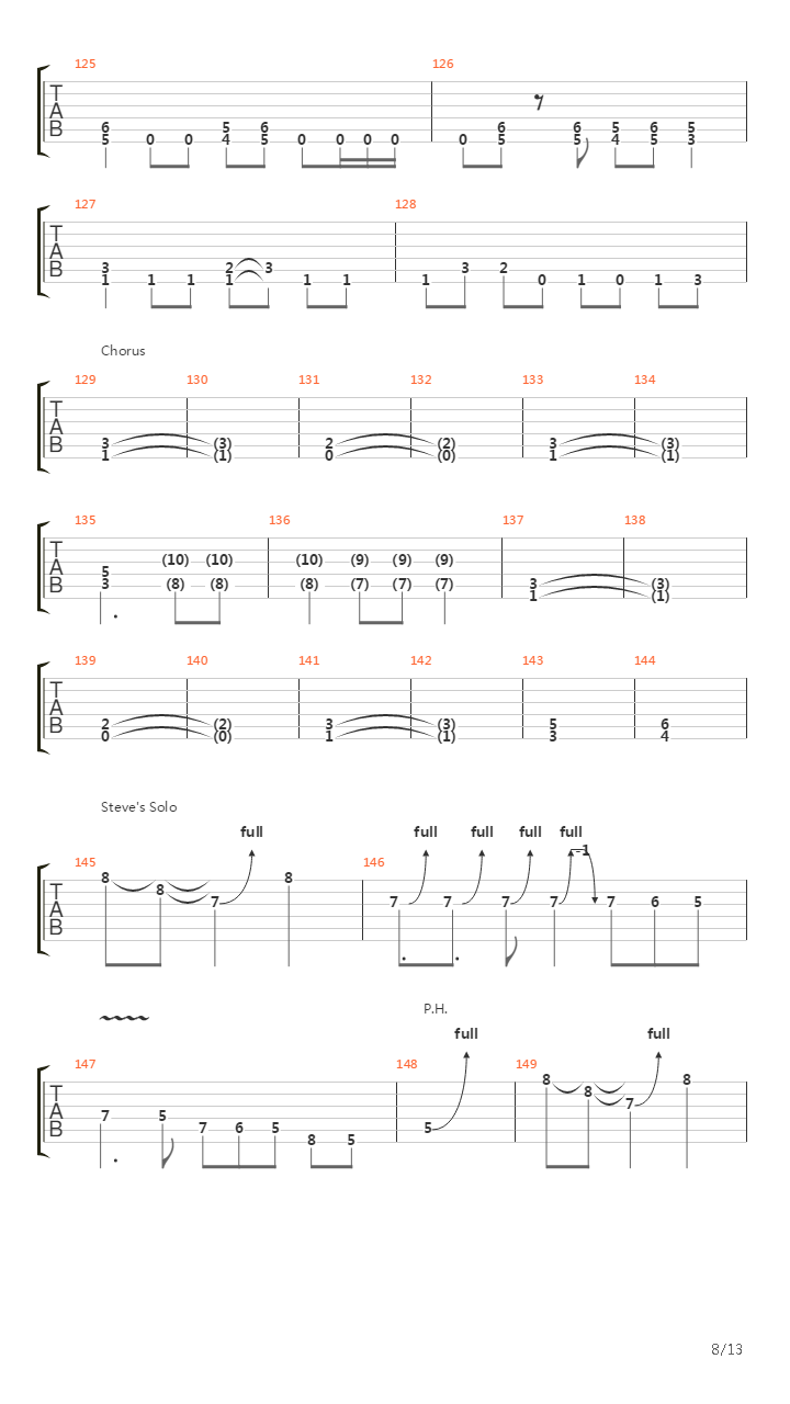 The Path And The Way吉他谱