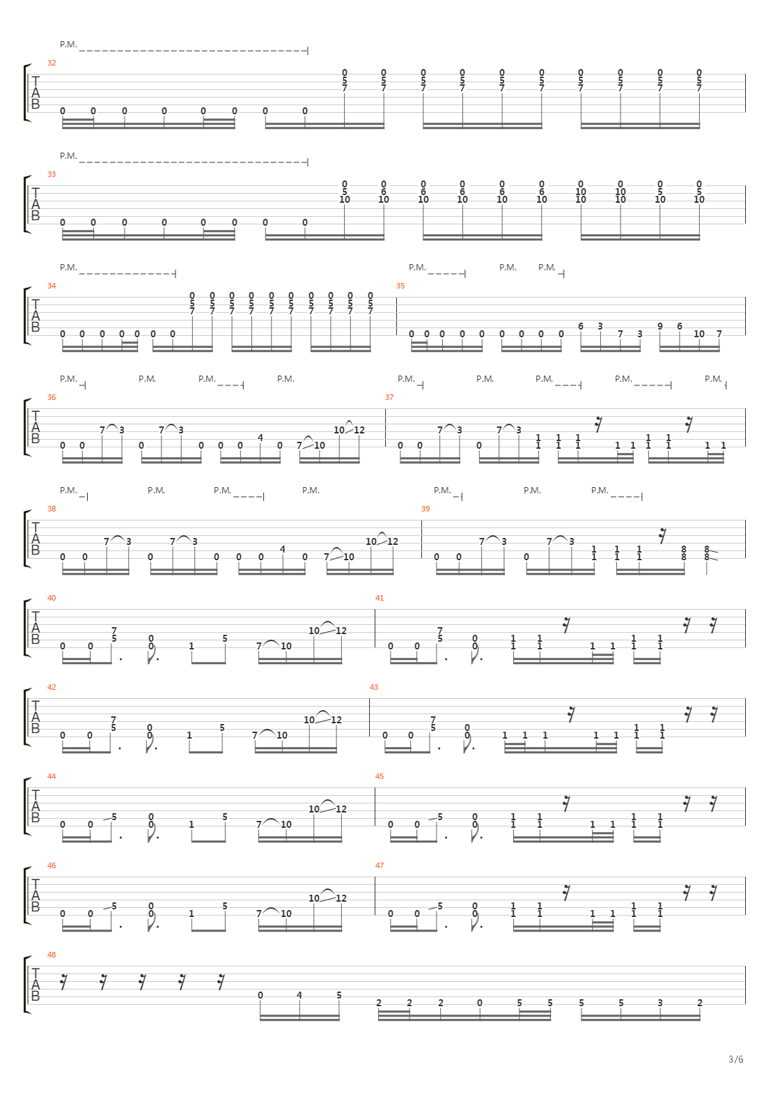 The Fall Of Man吉他谱