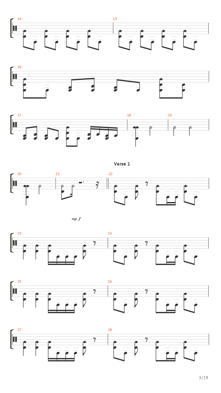 Promised Ones吉他谱