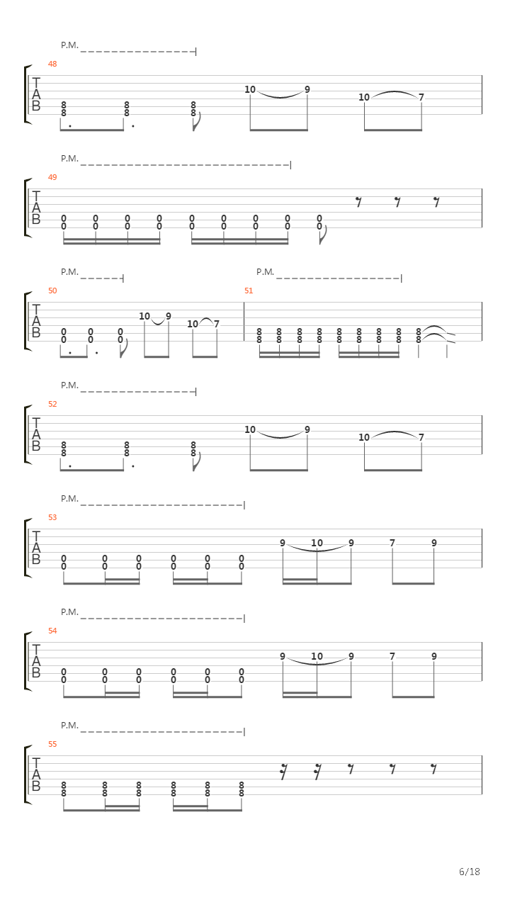 The Fine Line Between Love And Hate吉他谱