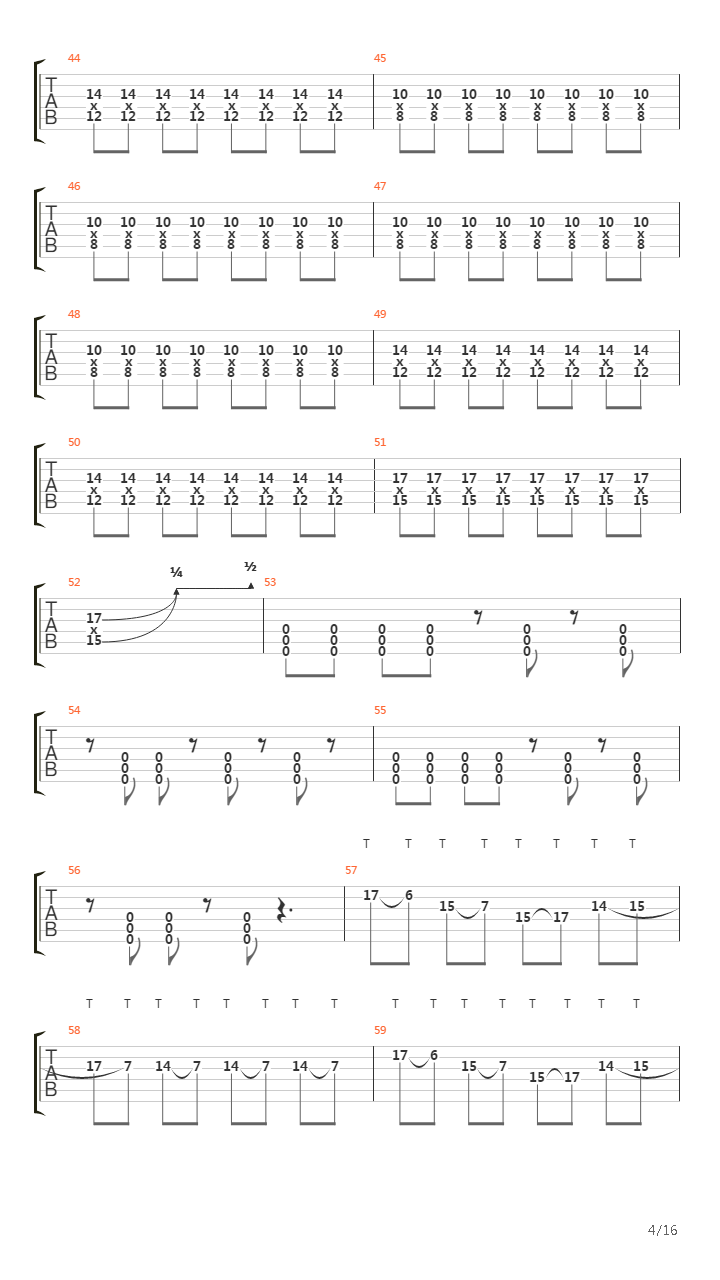 To Hell And Back吉他谱