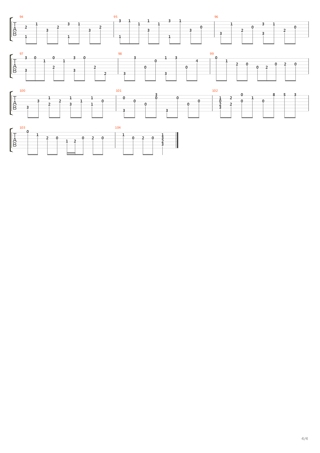 Truckin' Little Baby吉他谱