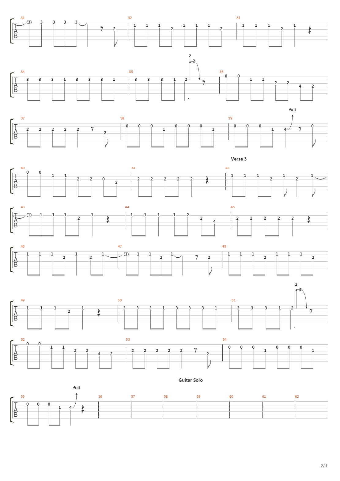 Horizontal Bop吉他谱