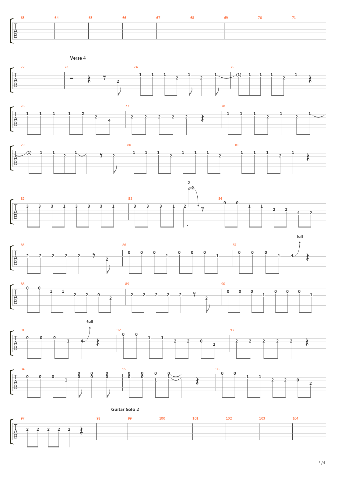 Horizontal Bop吉他谱