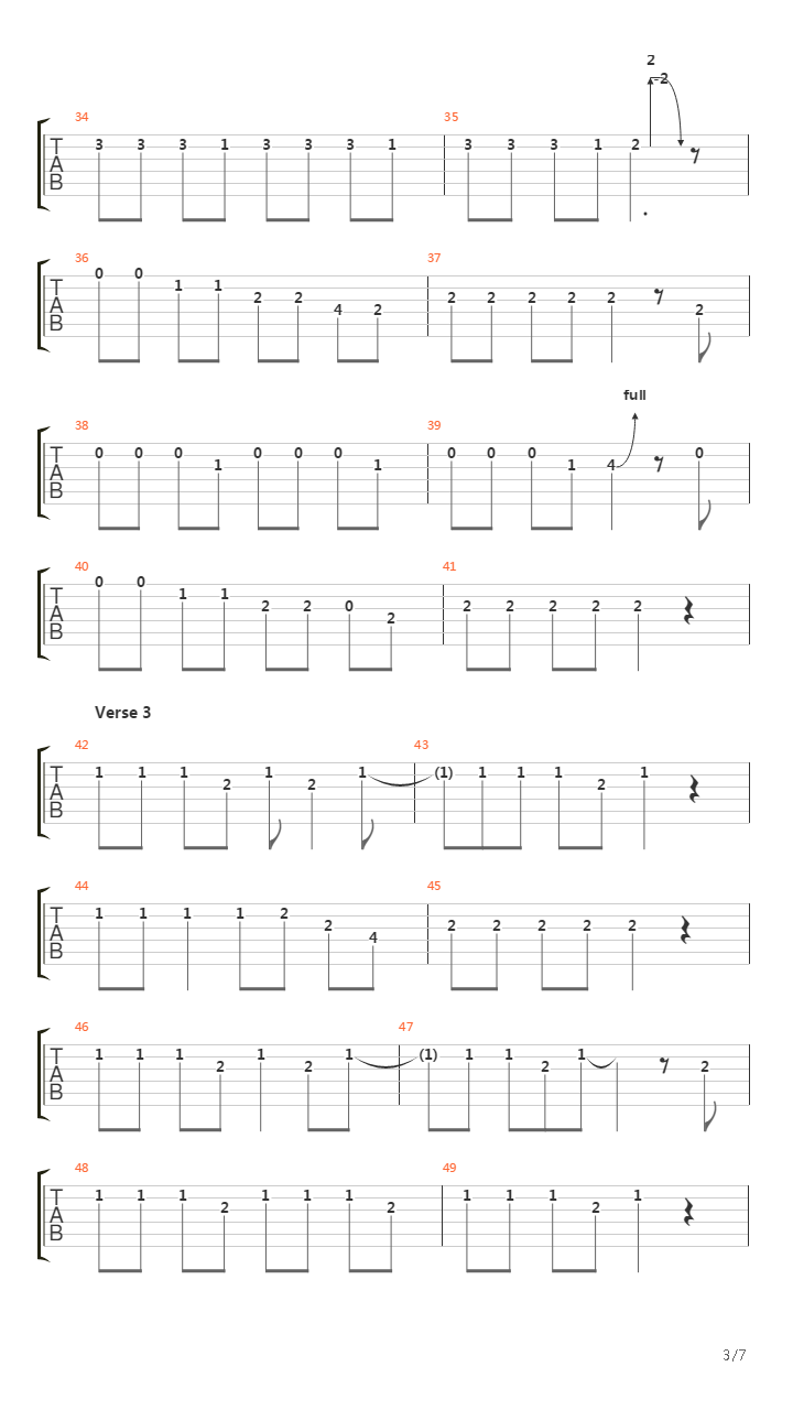 Horizontal Bop吉他谱