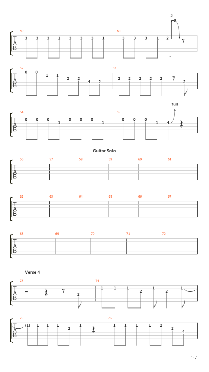 Horizontal Bop吉他谱