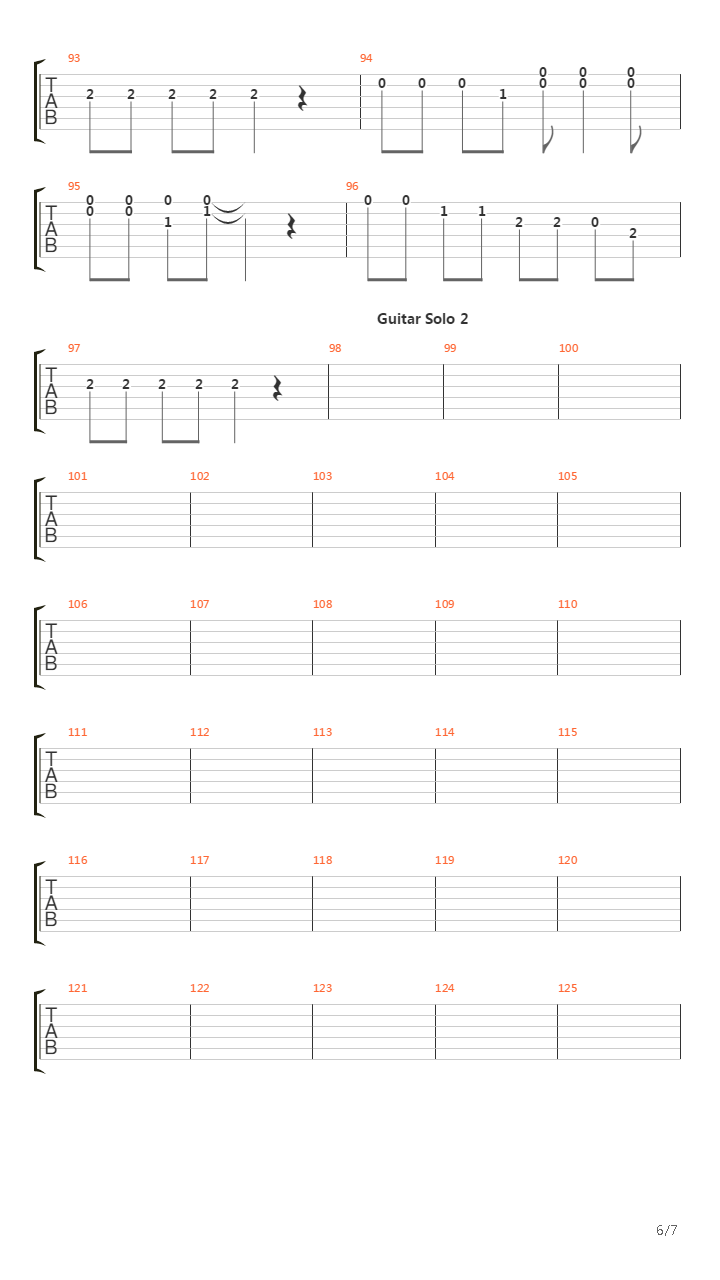 Horizontal Bop吉他谱