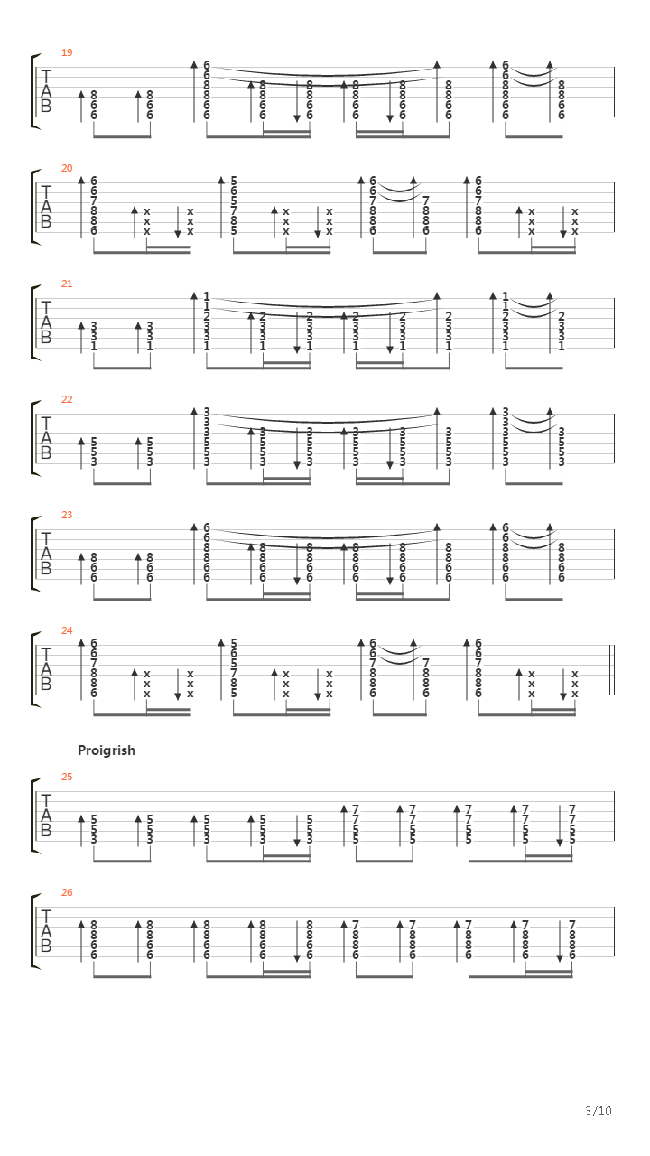 Underdog (arr. by Gitarin.ru)吉他谱