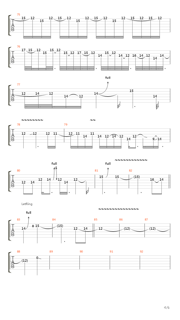 Kehadiran Mu吉他谱