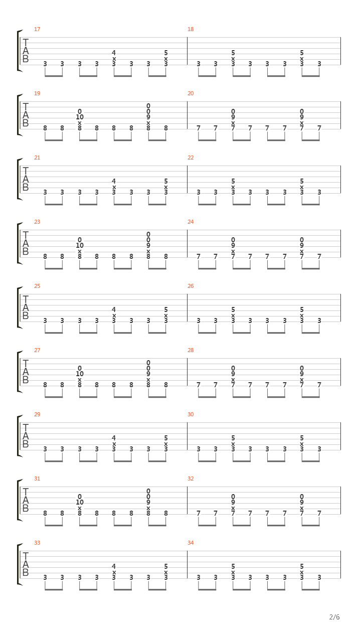 Elevator吉他谱