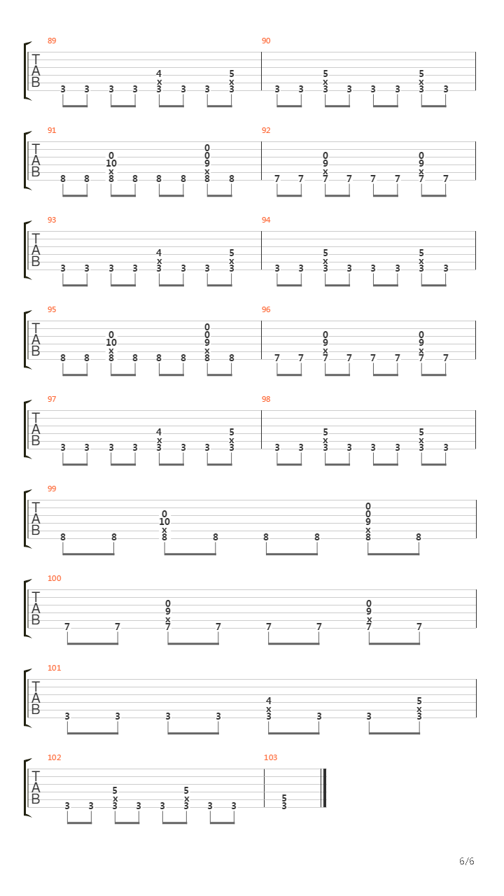 Elevator吉他谱