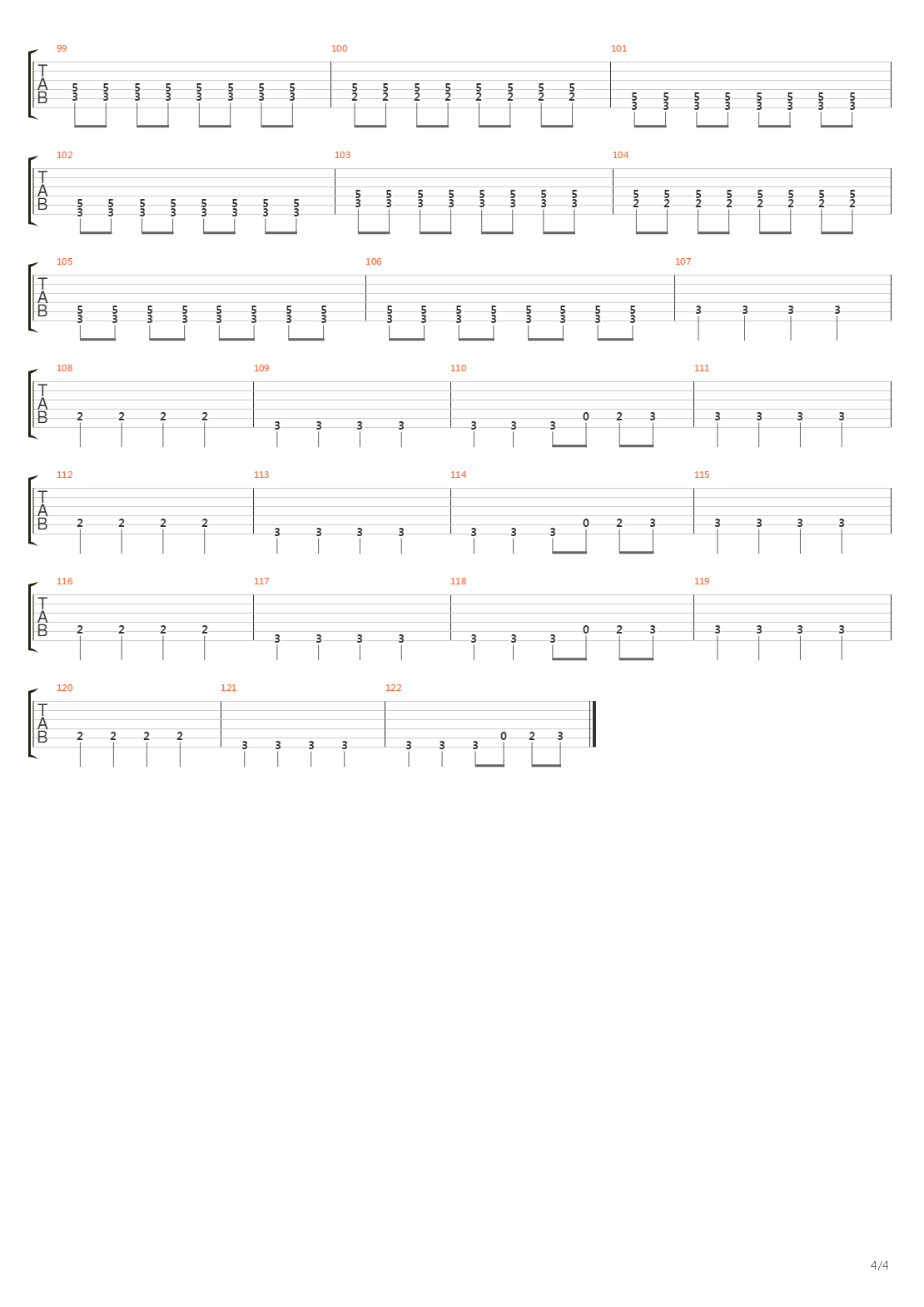 Elevator吉他谱