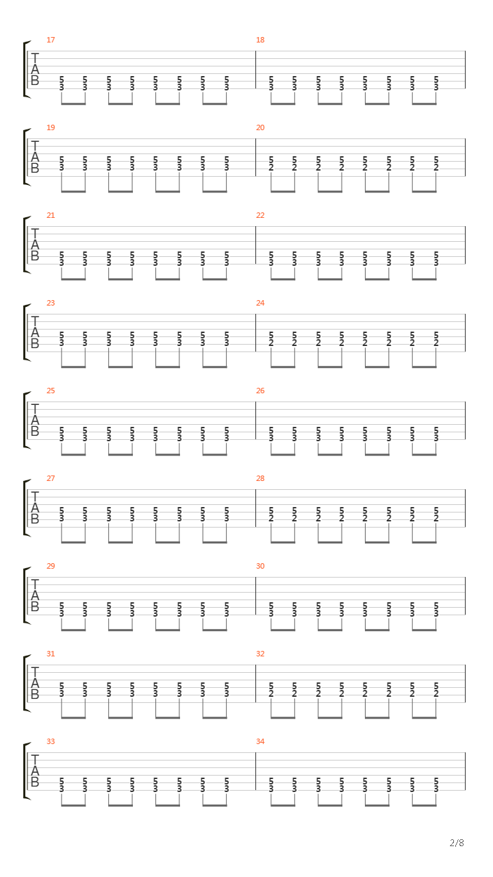 Elevator吉他谱