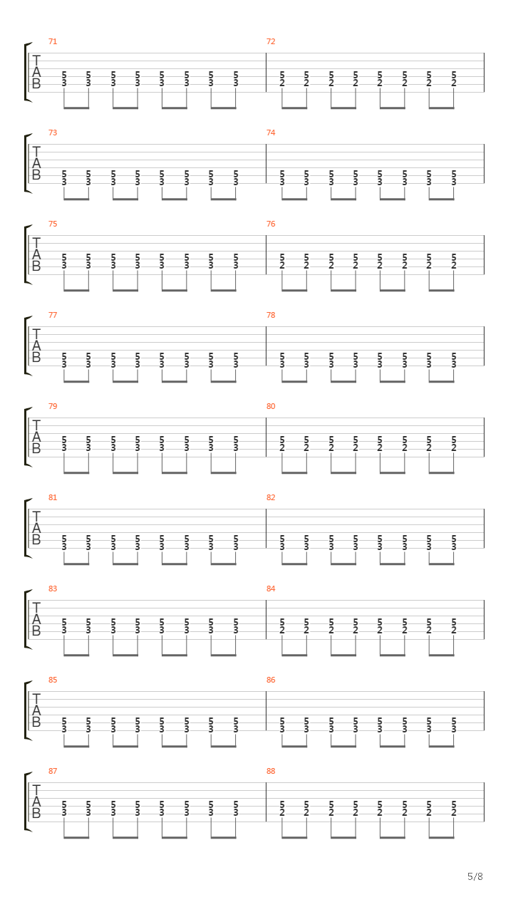 Elevator吉他谱