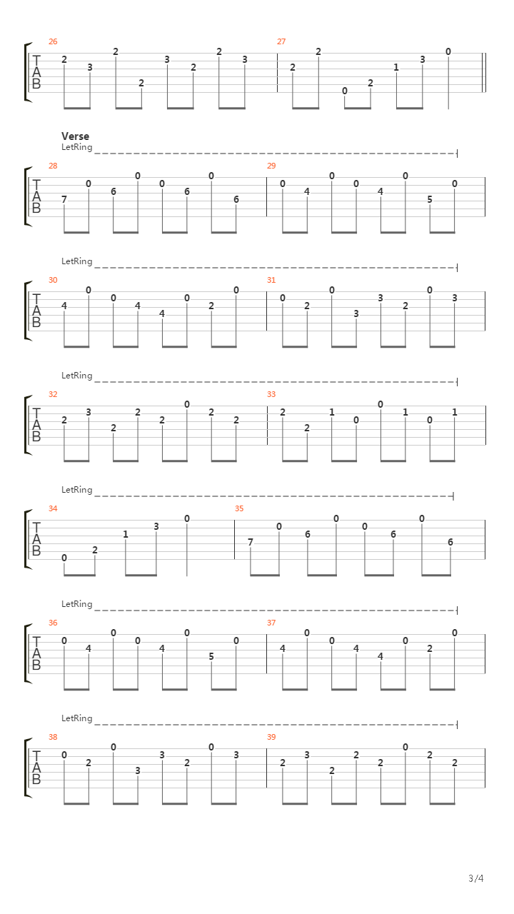 If吉他谱