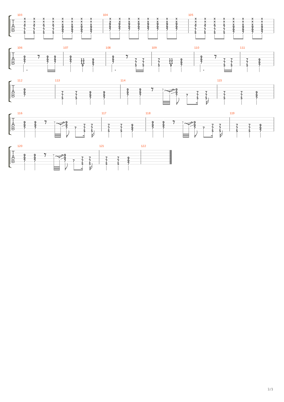 Badlands吉他谱