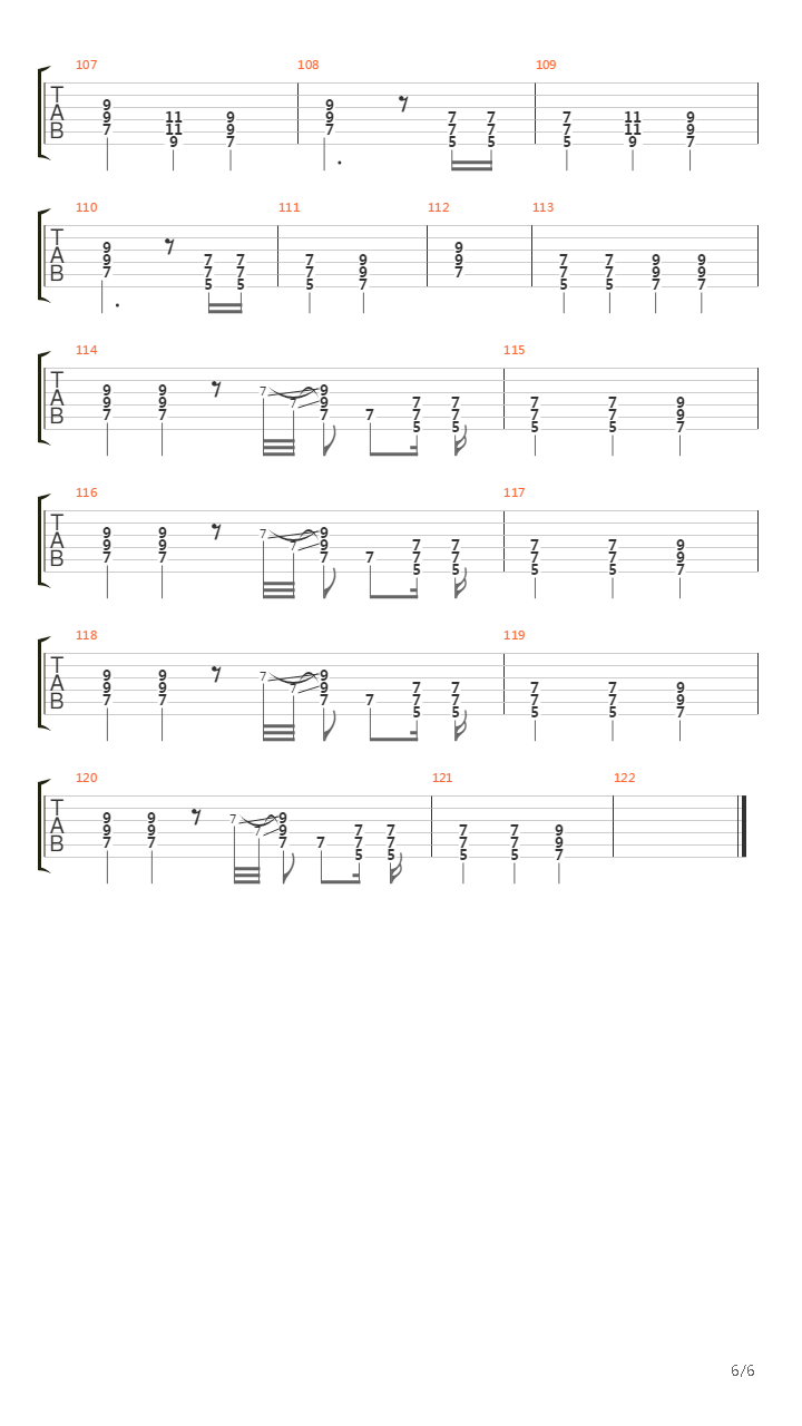 Badlands吉他谱