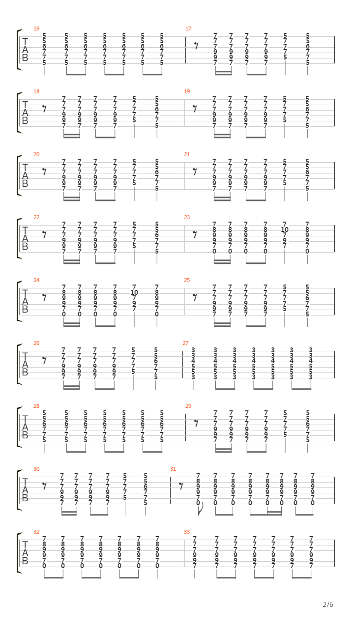 Cover Me吉他谱