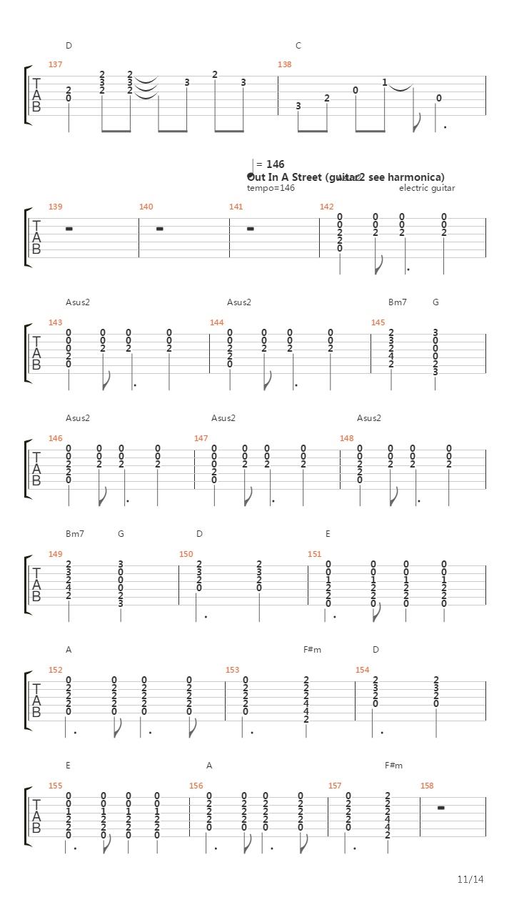 The River吉他谱