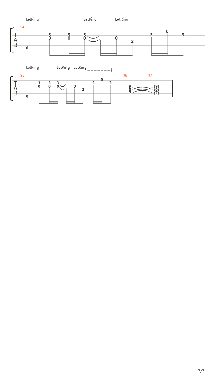 Cold Contagious吉他谱