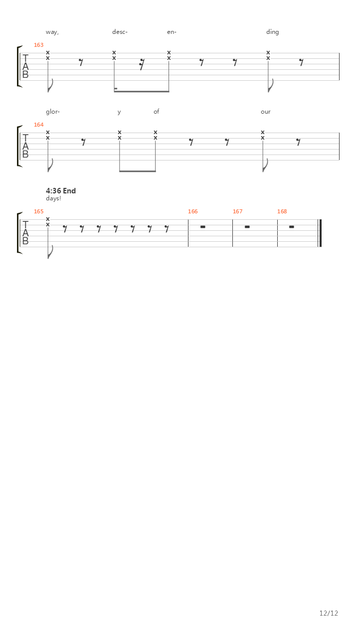 Wreath Of Seven Stars吉他谱