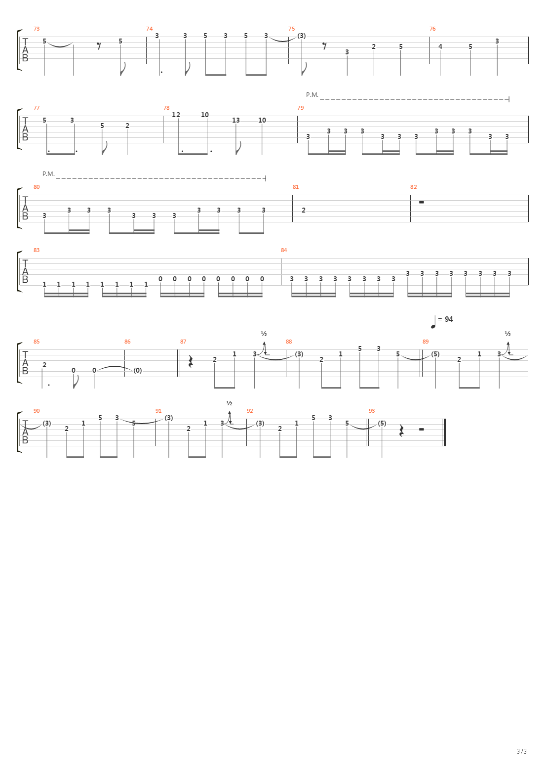 Apache吉他谱