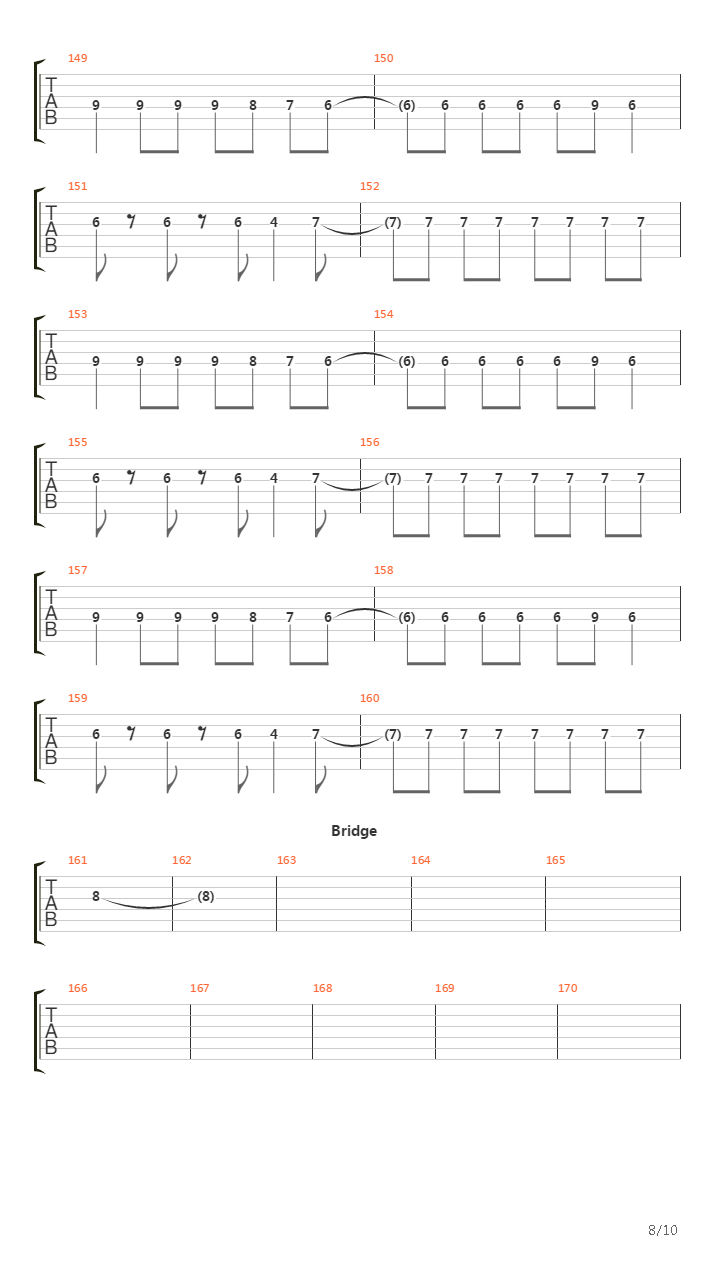 Ska Wars吉他谱
