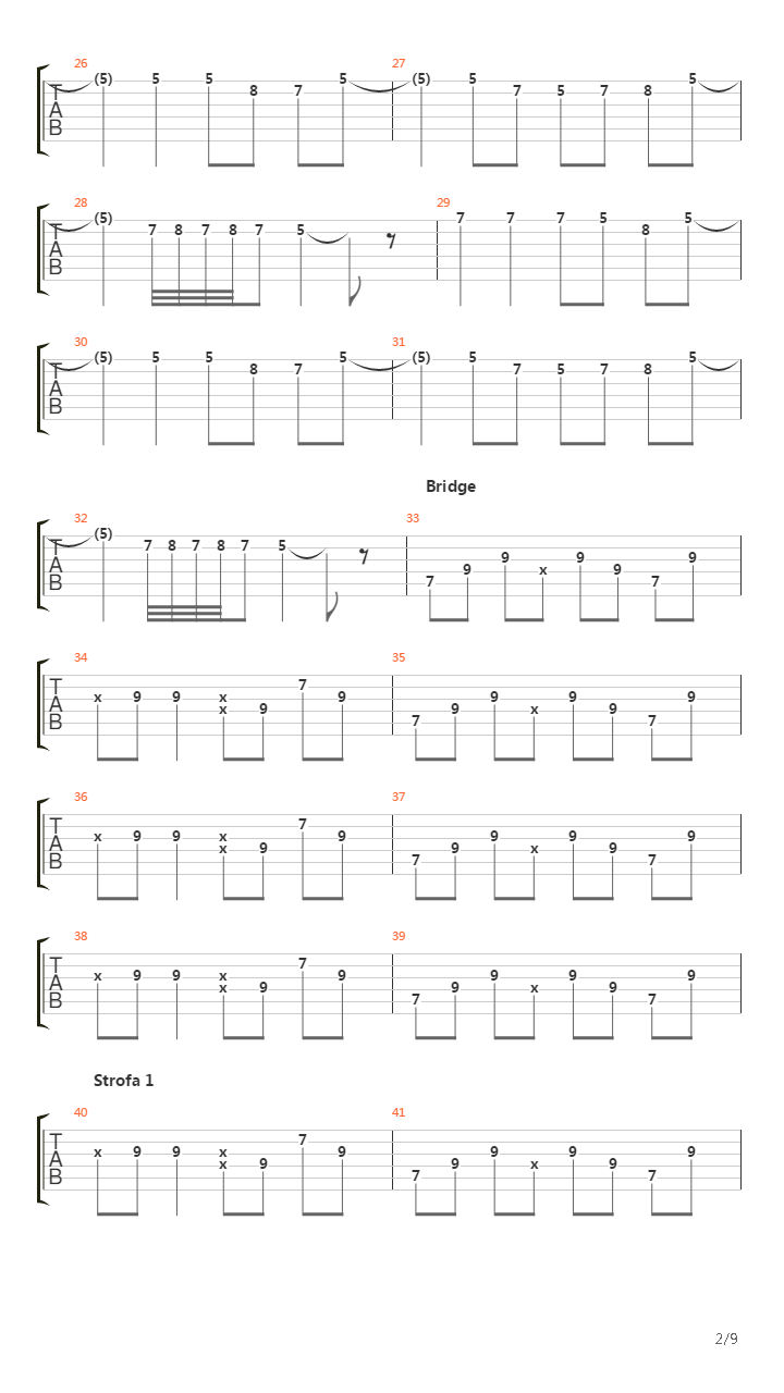 Ziua Vrajitoarelor吉他谱