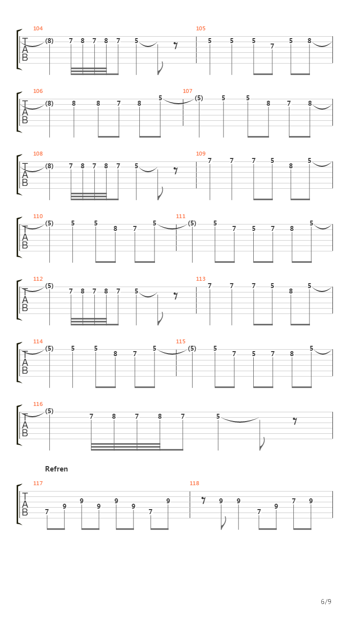 Ziua Vrajitoarelor吉他谱