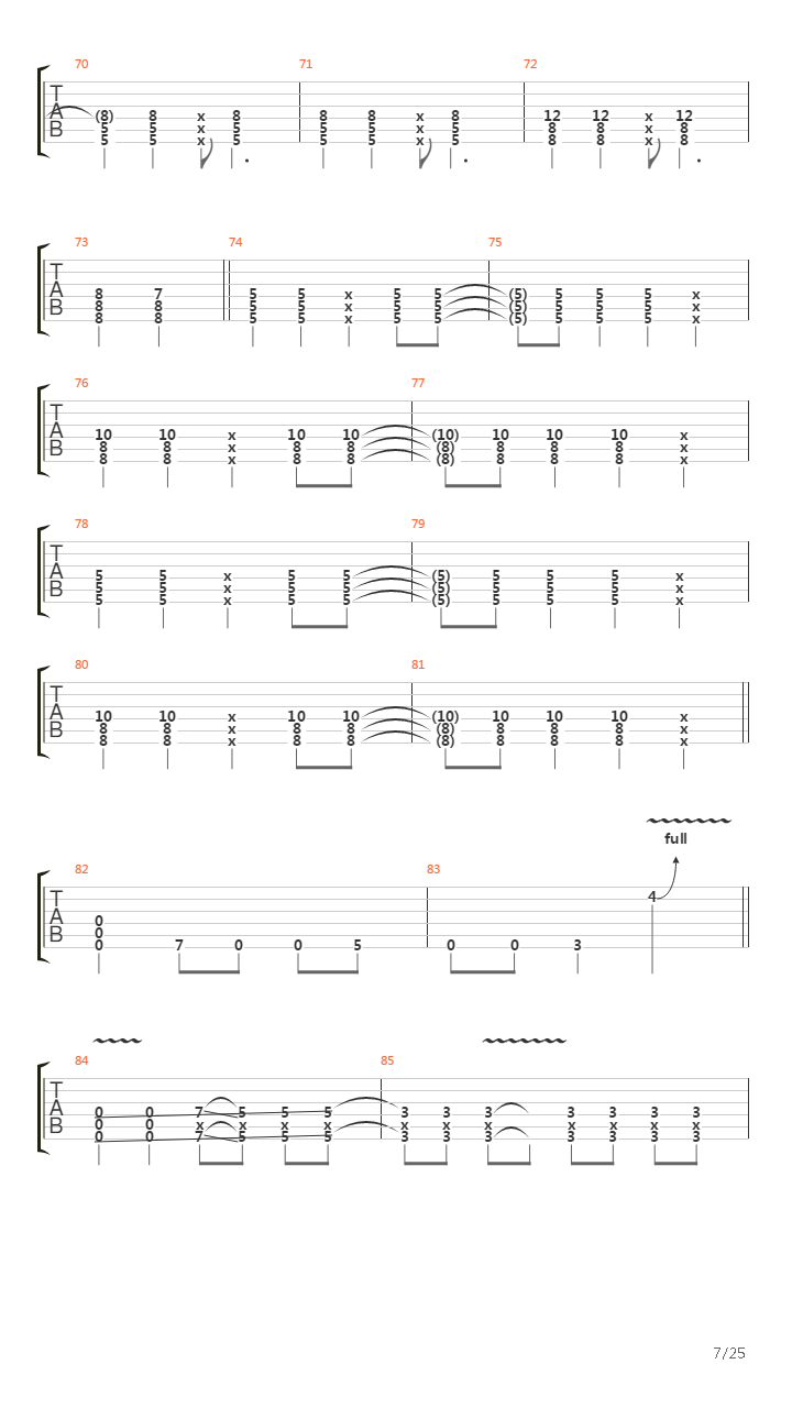 Севастополь (guitar)吉他谱