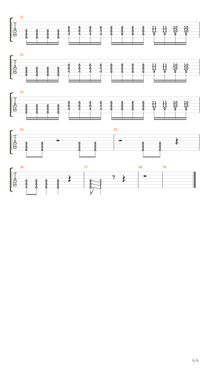 Rubao吉他谱