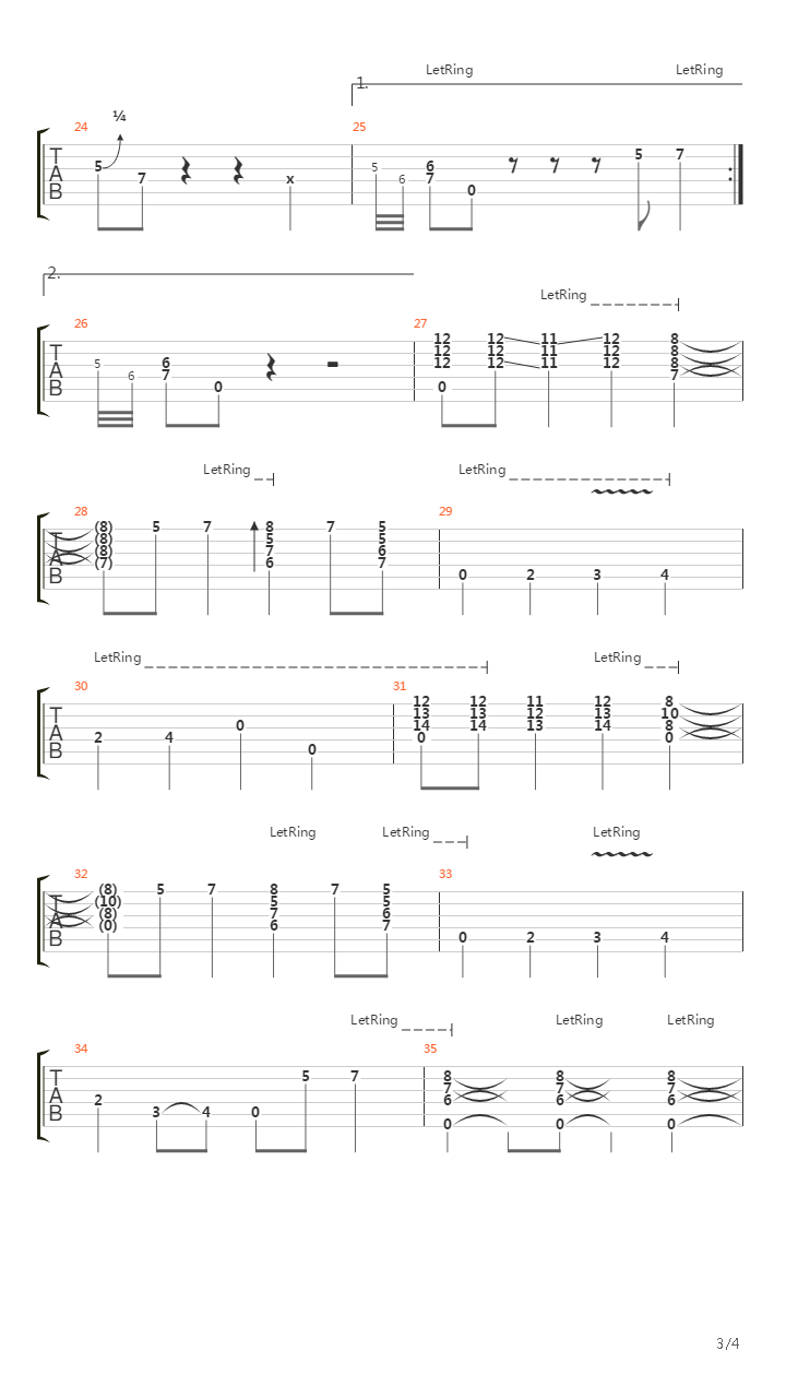 Spanish Guitar Blues吉他谱