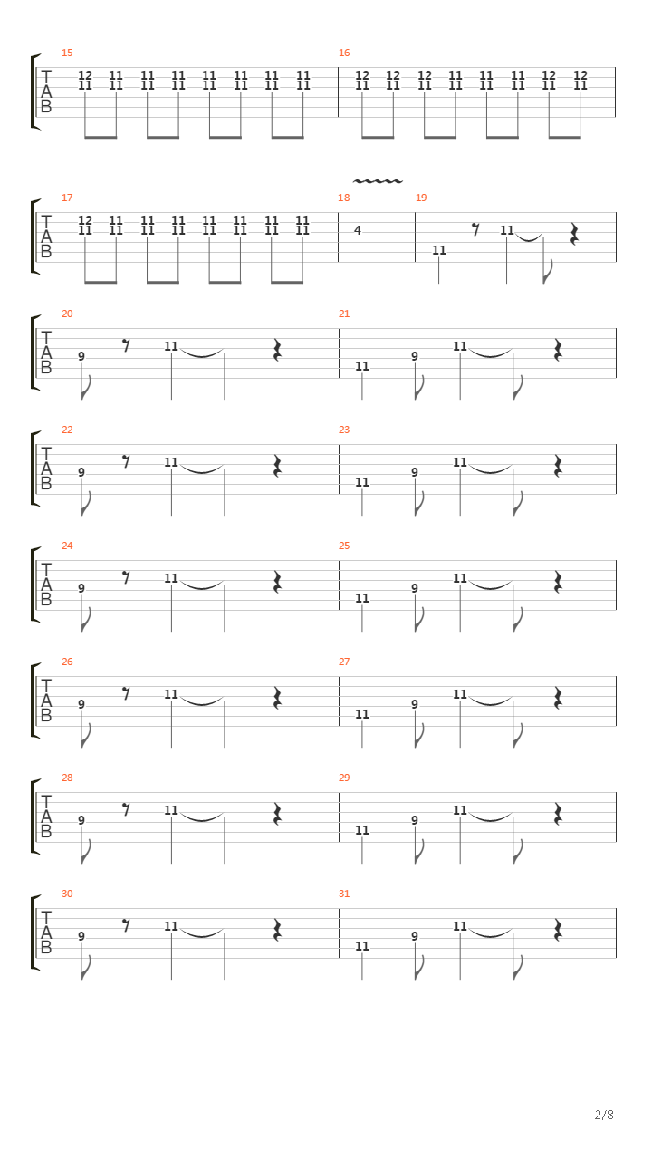 Dias Atras吉他谱