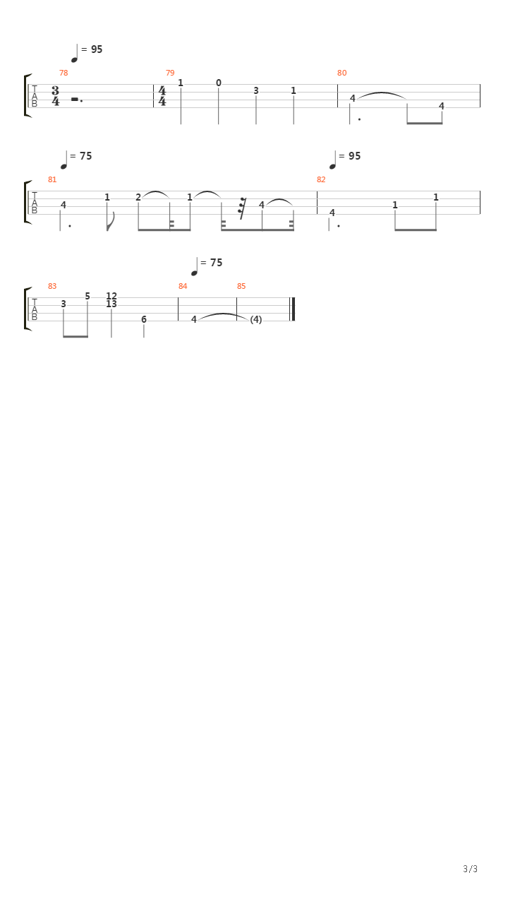 Reflection吉他谱