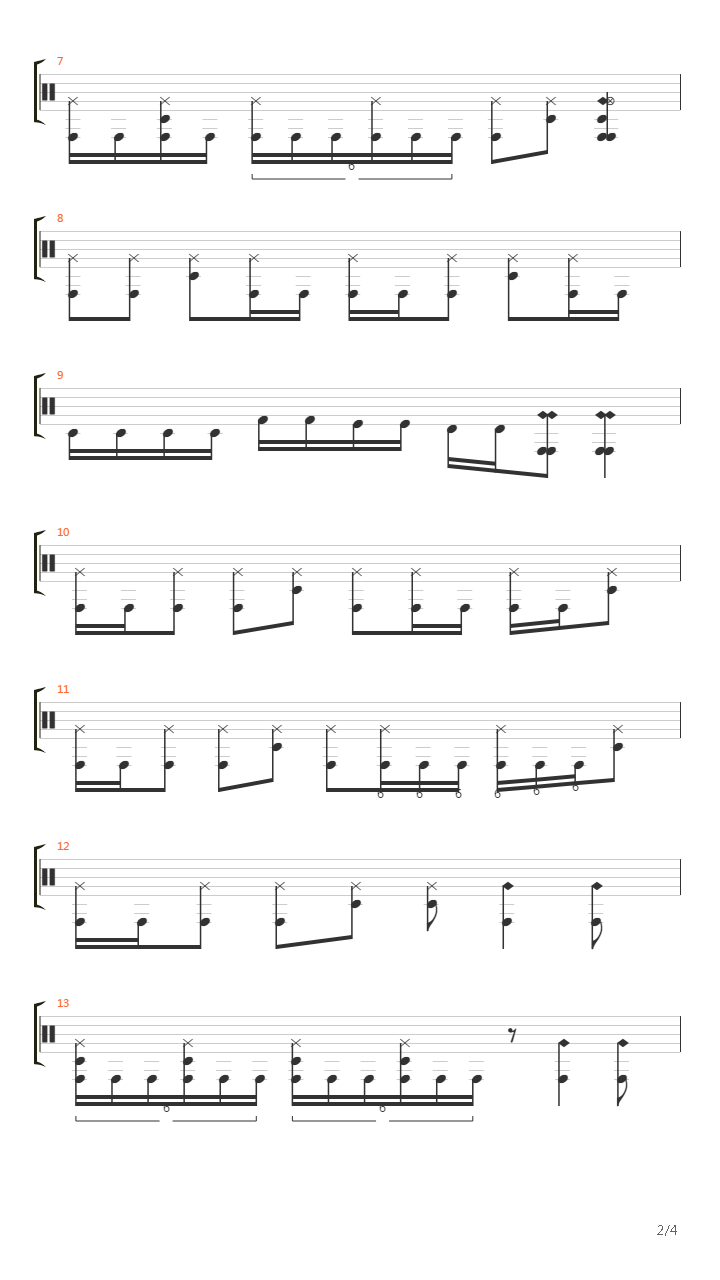 Jingle Bells (Metal Version)吉他谱