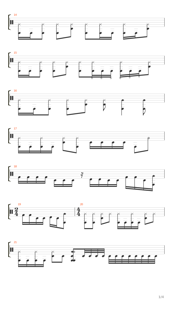 Jingle Bells (Metal Version)吉他谱