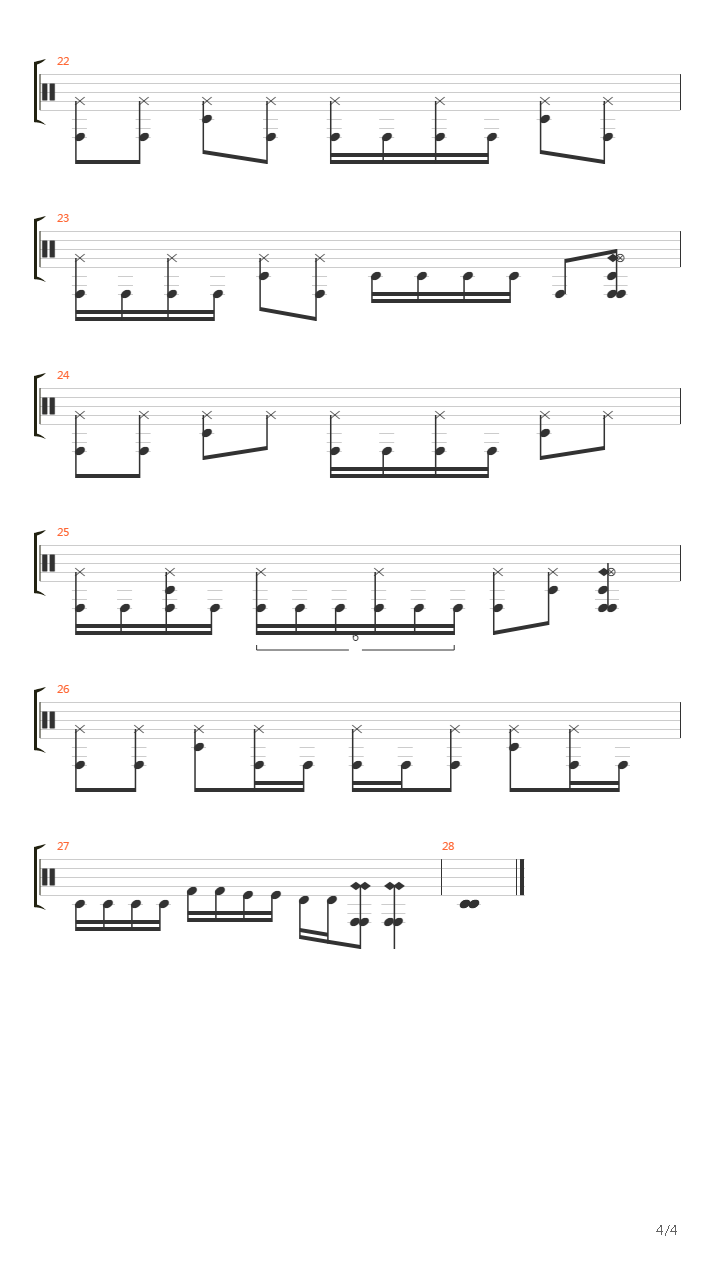 Jingle Bells (Metal Version)吉他谱