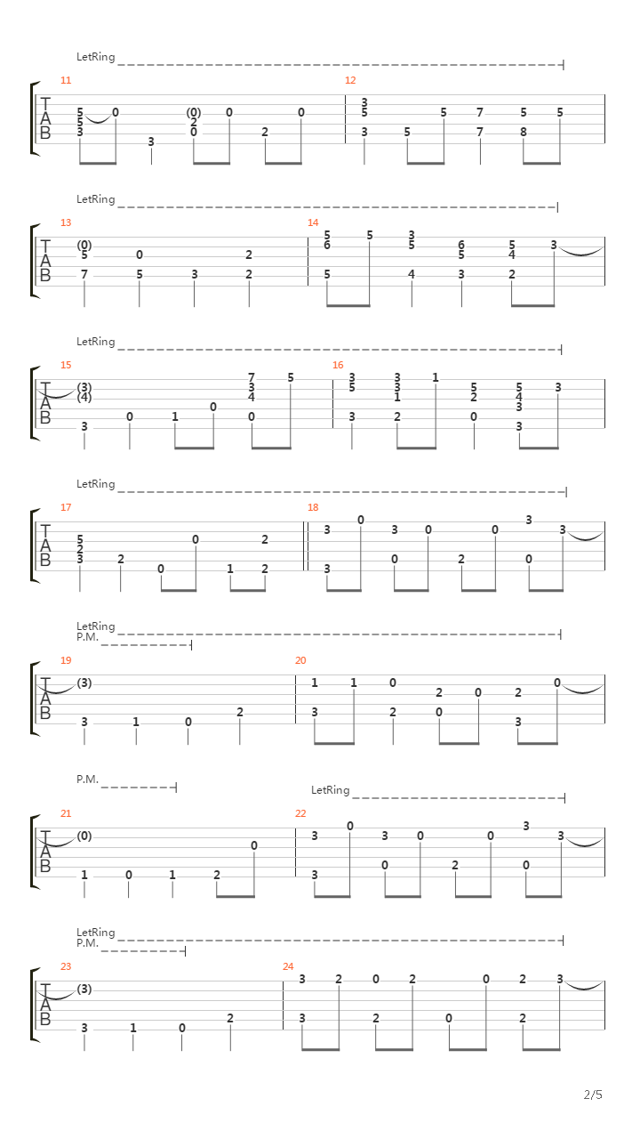 Let It Snow (arr. by Bryan Rason)吉他谱