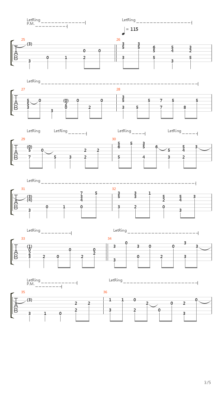 Let It Snow (arr. by Bryan Rason)吉他谱