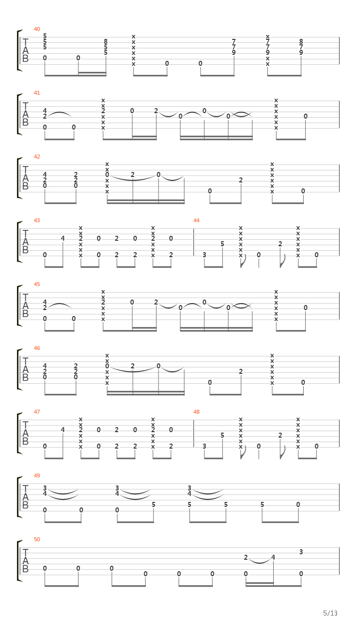 Jealous (arr. by Ray McGale)吉他谱