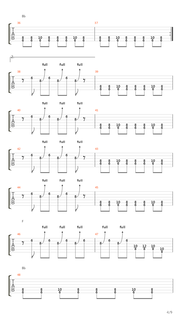 Johny B. Goode (Original Tabs)吉他谱