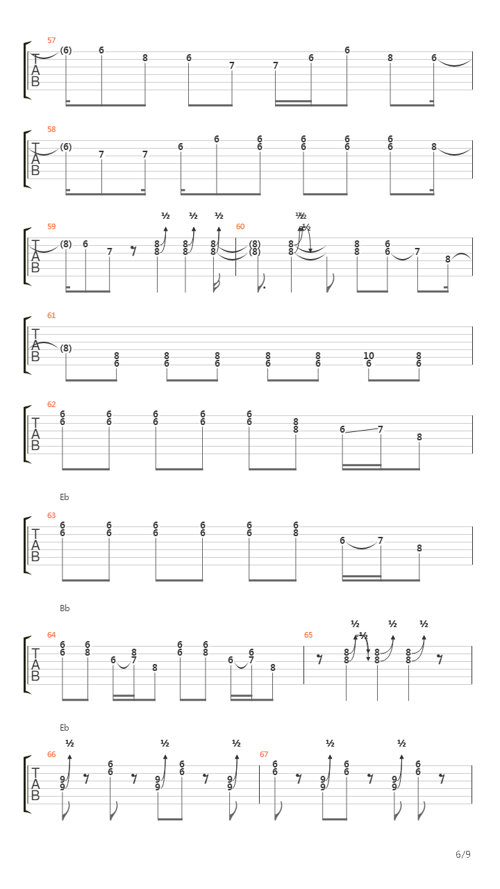 Johny B. Goode (Original Tabs)吉他谱