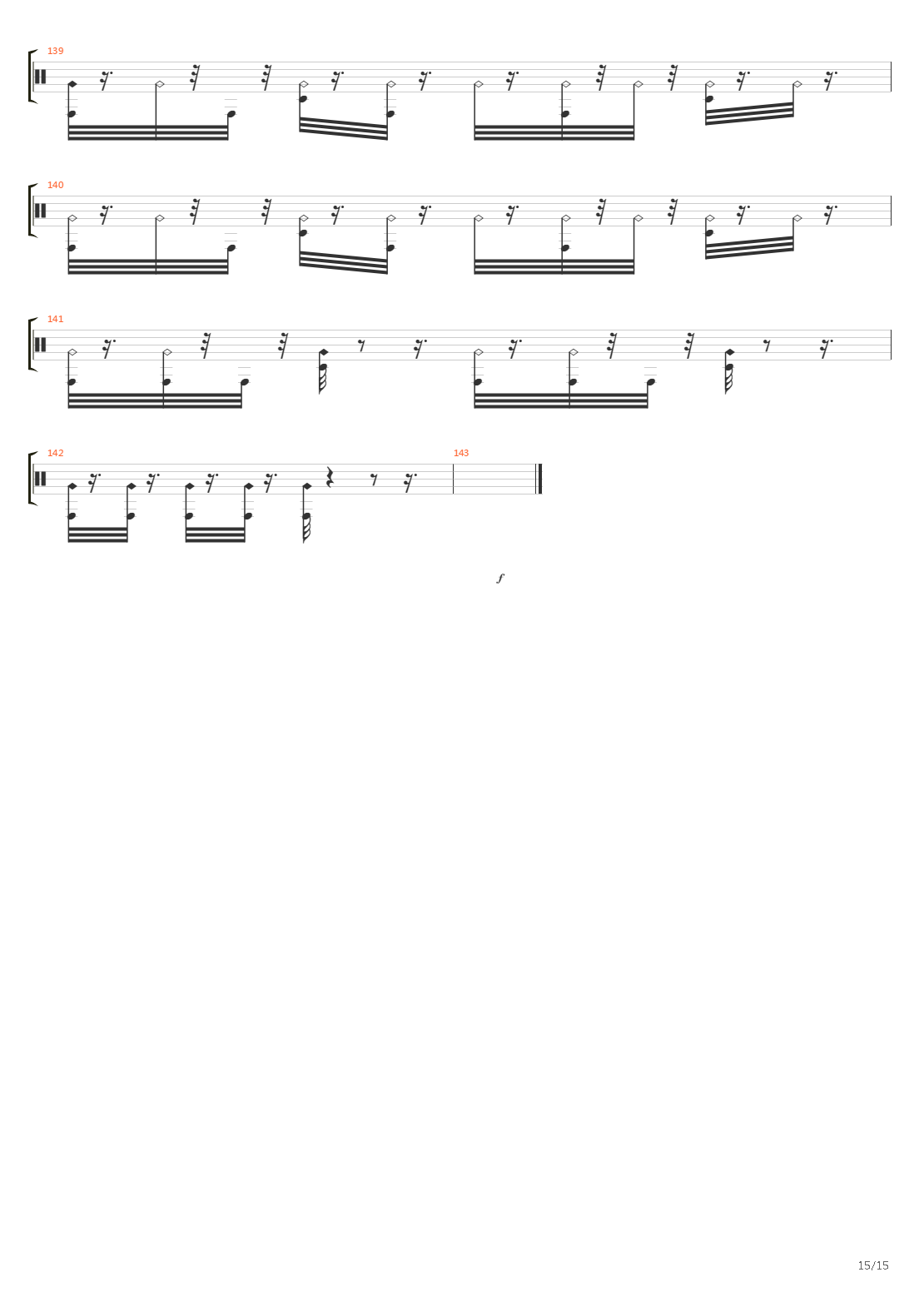 Алмазный клинок吉他谱